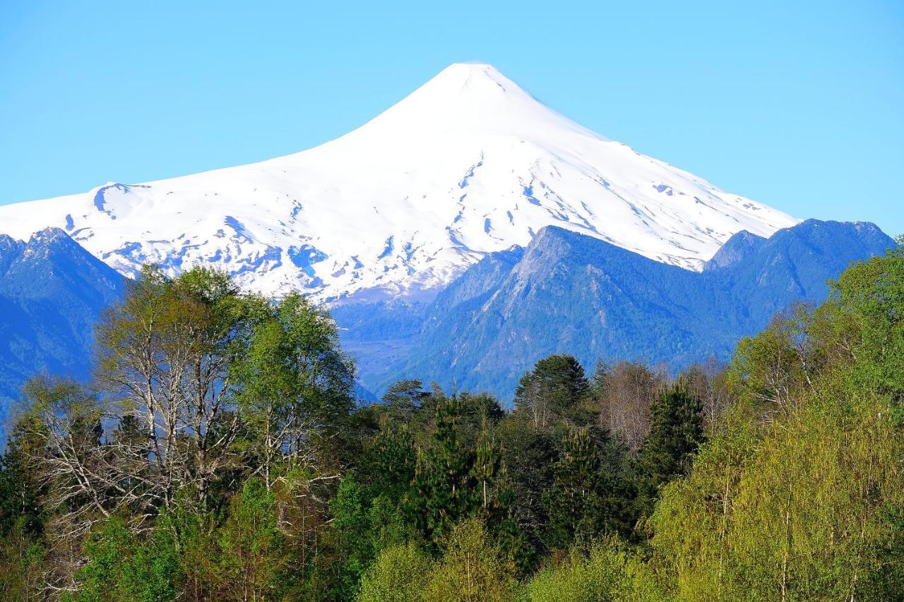 Caburgua Hermosa Vista Al Volcan, Senderos Del Bosque Chalet Pucon
